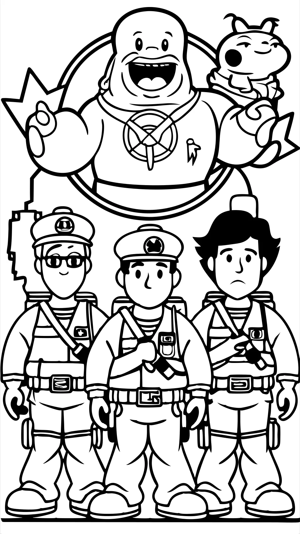 ghostbusters printable coloring pages